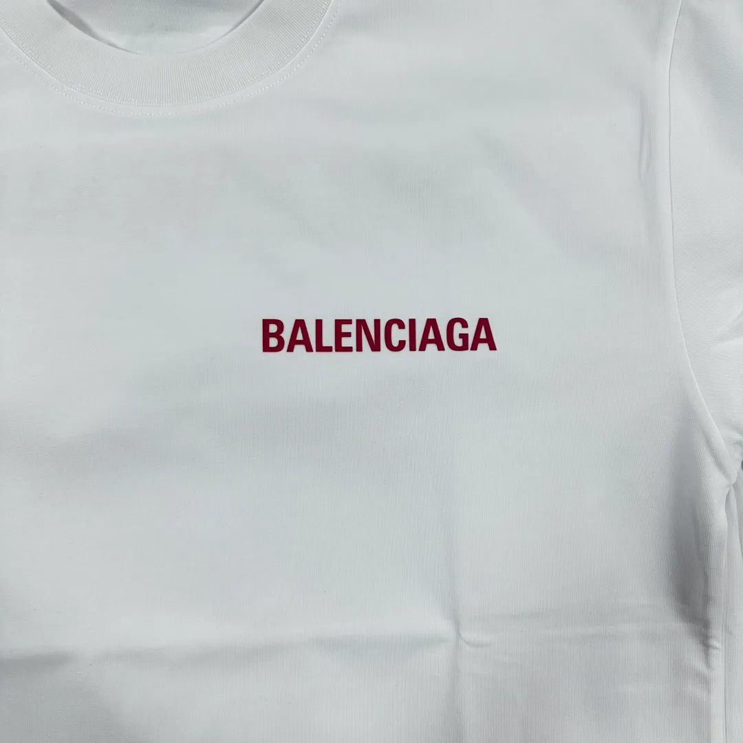 BALENCI*GA 2025 New Arrival T Classic Pink T Same Style ：Black White Size： S （90-130 ） M （120-150 ） L （140-165 ） XL （160-180 ） XXL （180-210 ）